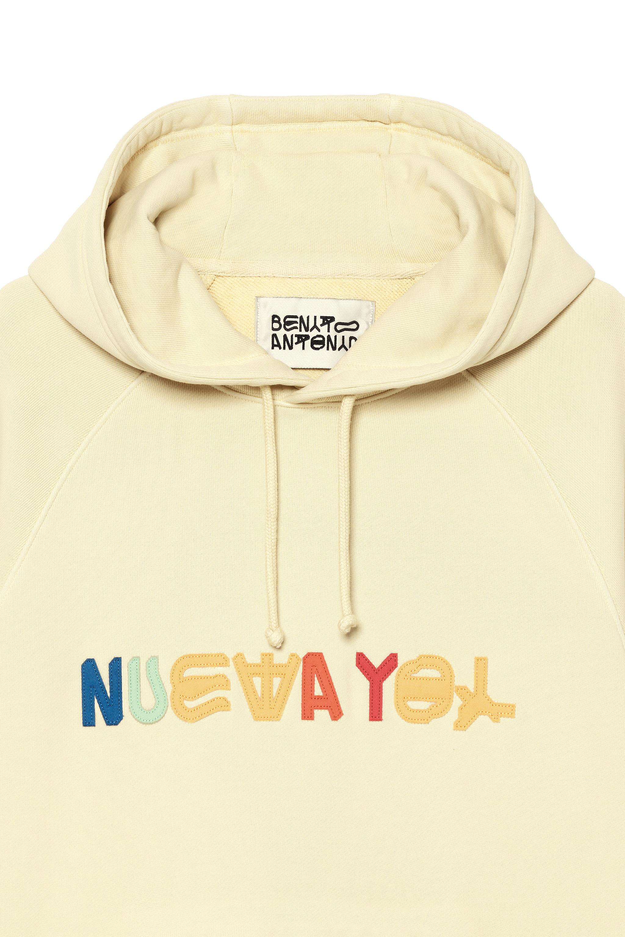 Hoodie With New Yol Patches - Vanilla