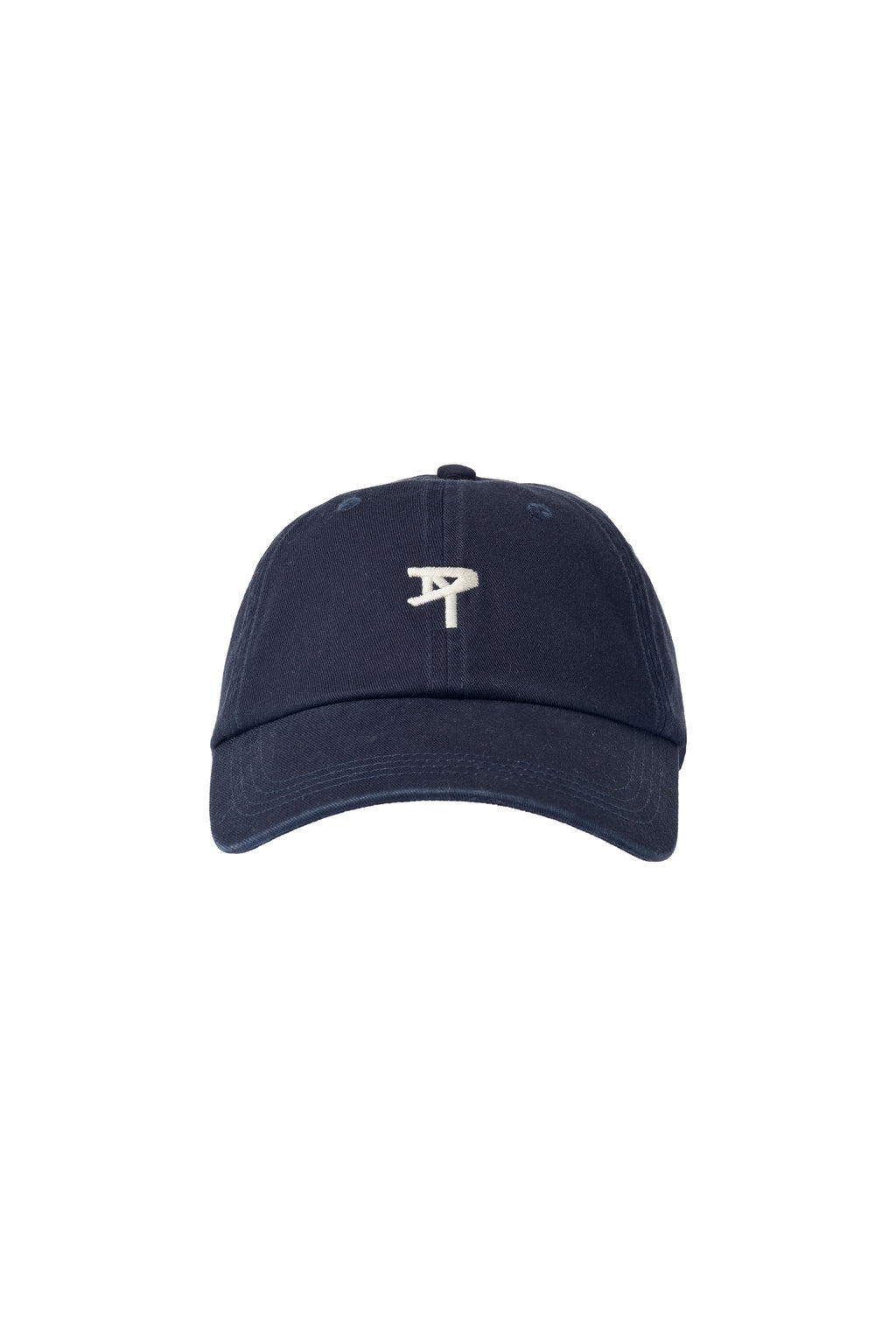 Faded Cap With Logo - Navy Blue