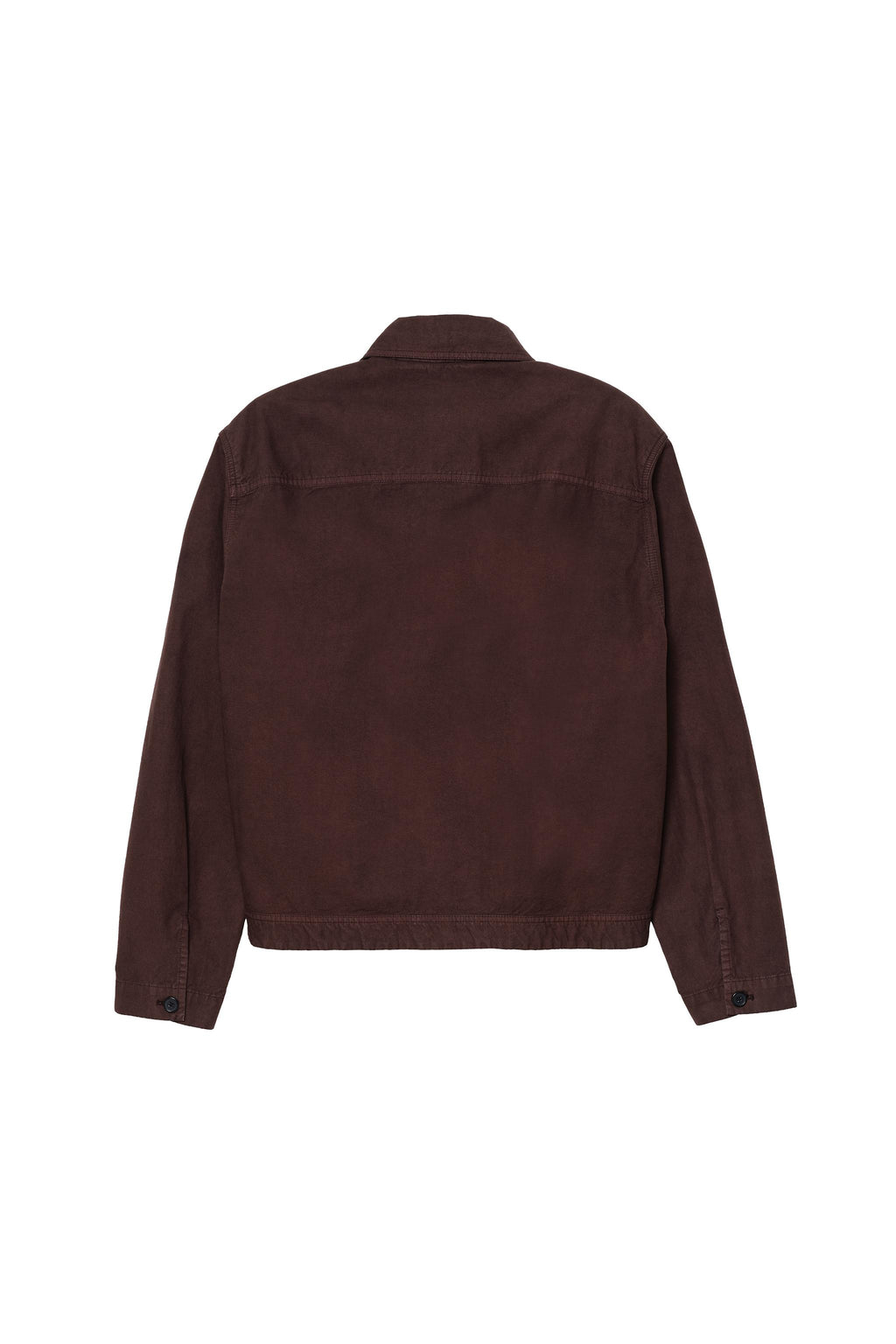Relaxed Fit Overshirt With Pockets - Brown