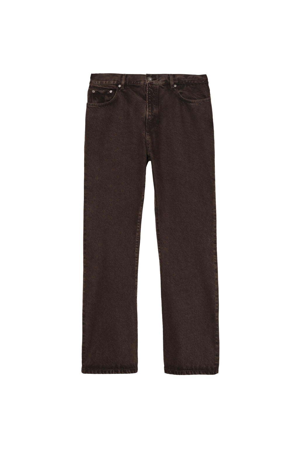 Flare Fit Jeans - Brown