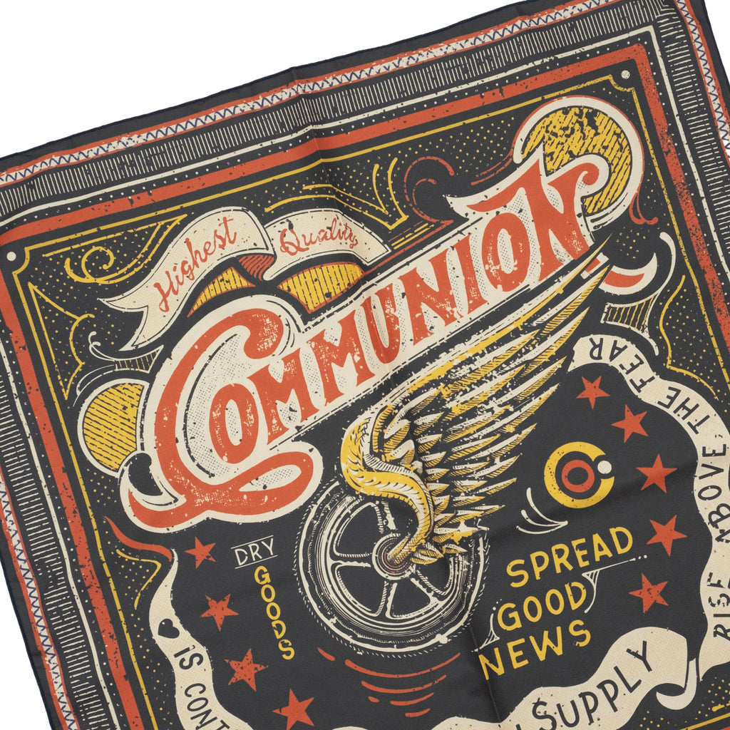 COMMUNION BANDANA (BLACK)