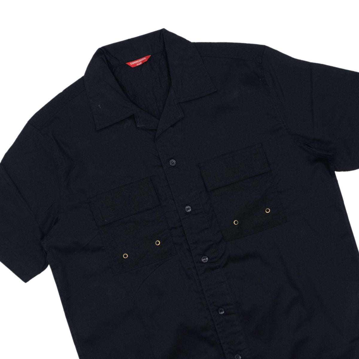 AUSTIN SHORT SLEEVE SHIRT (BLACK)