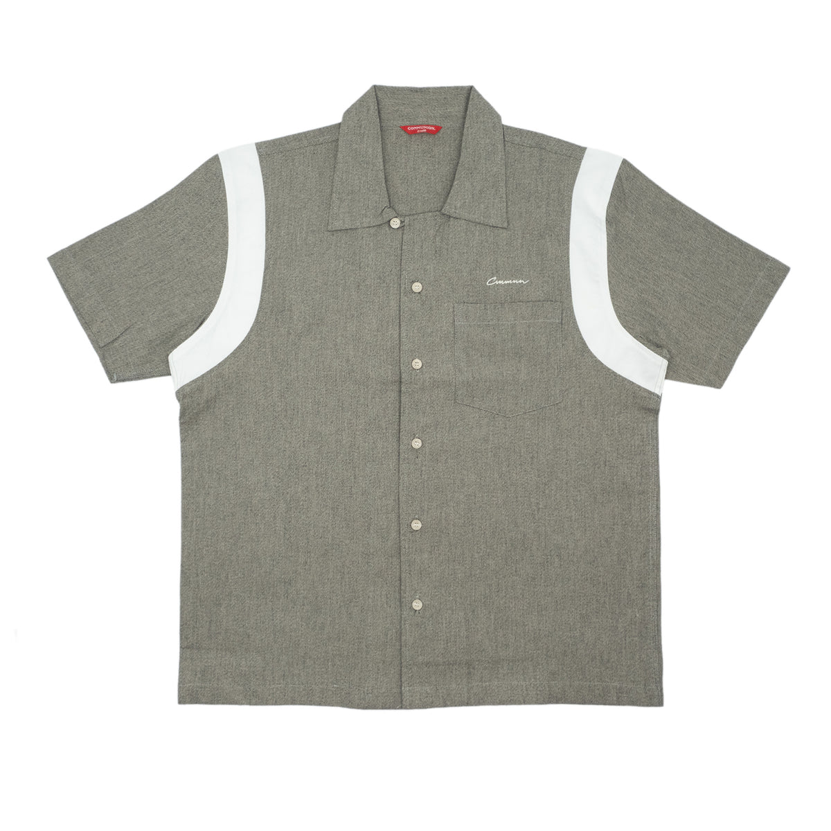 JASPER SHORT SLEEVE SHIRT (GREY)