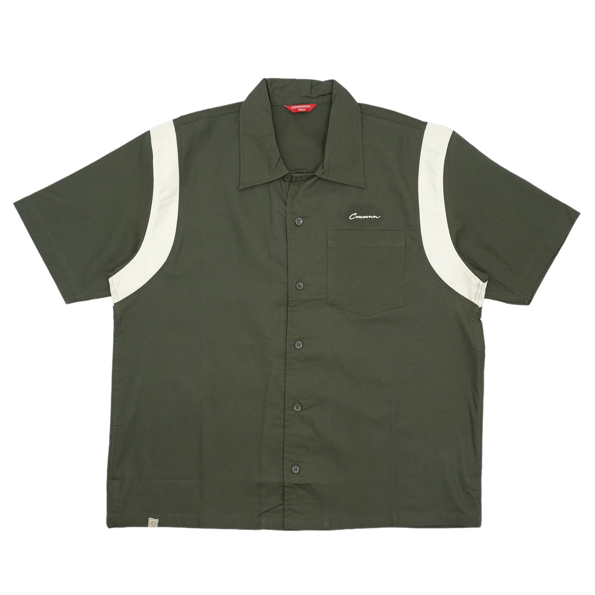 JASPER SHORT SLEEVE SHIRT (ARMY)