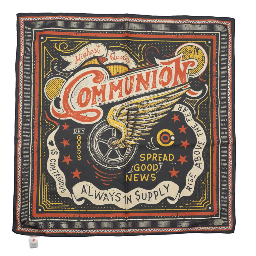 COMMUNION BANDANA (BLACK)