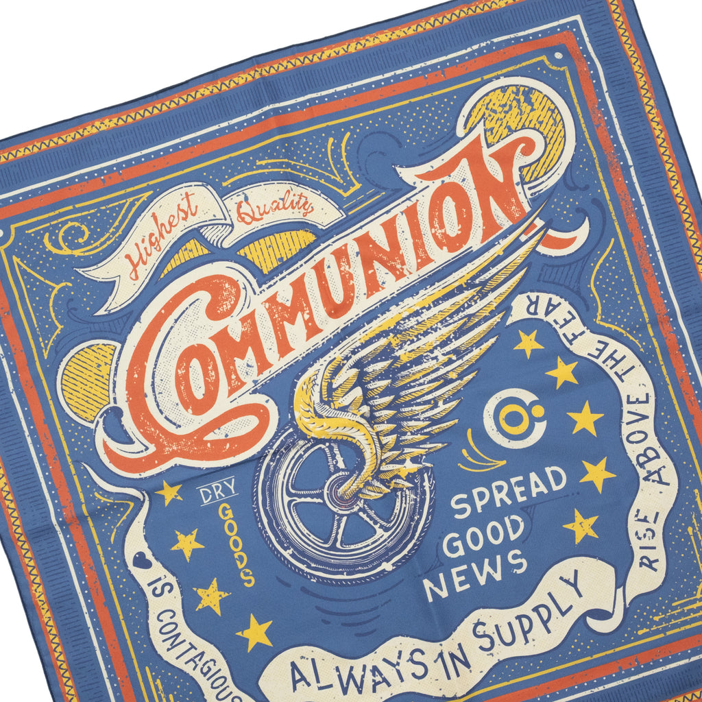 COMMUNION BANDANA (BLUE)