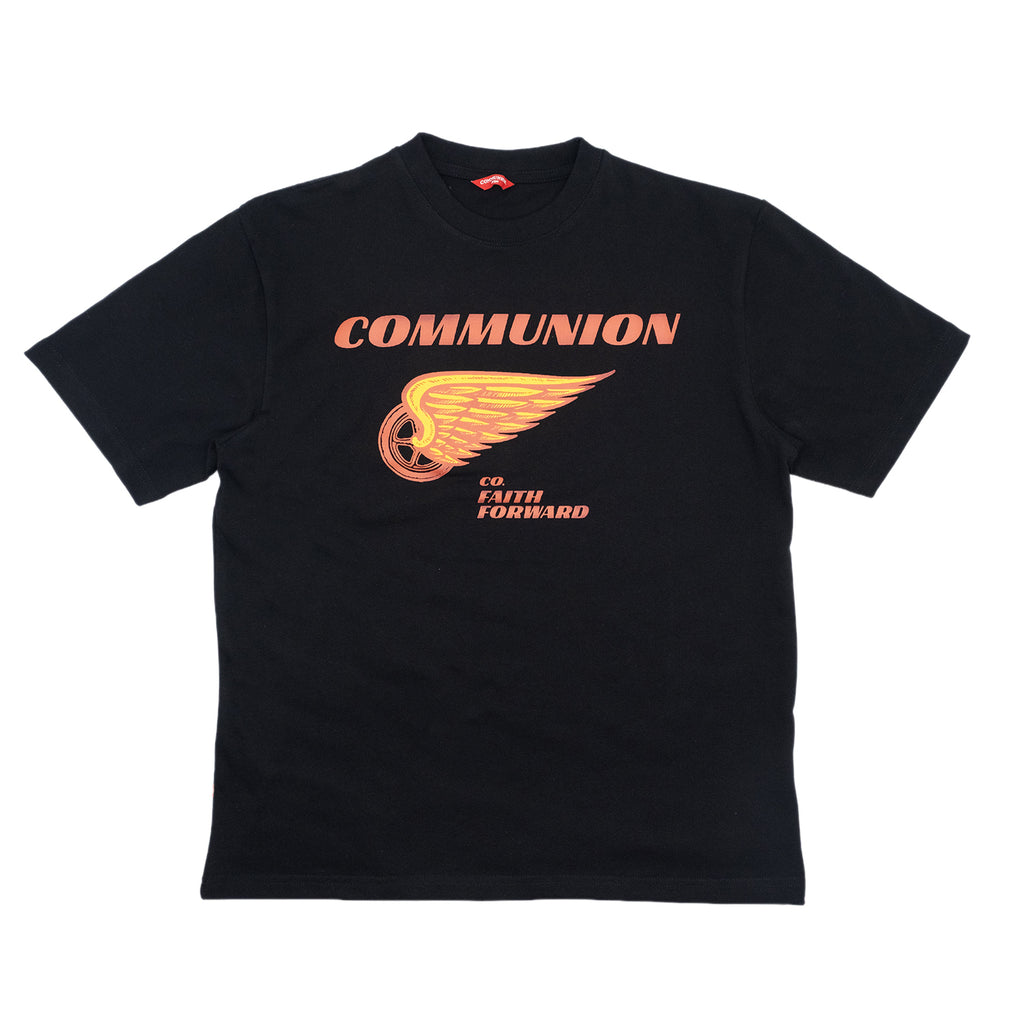 WHEEL TEE (BLACK)