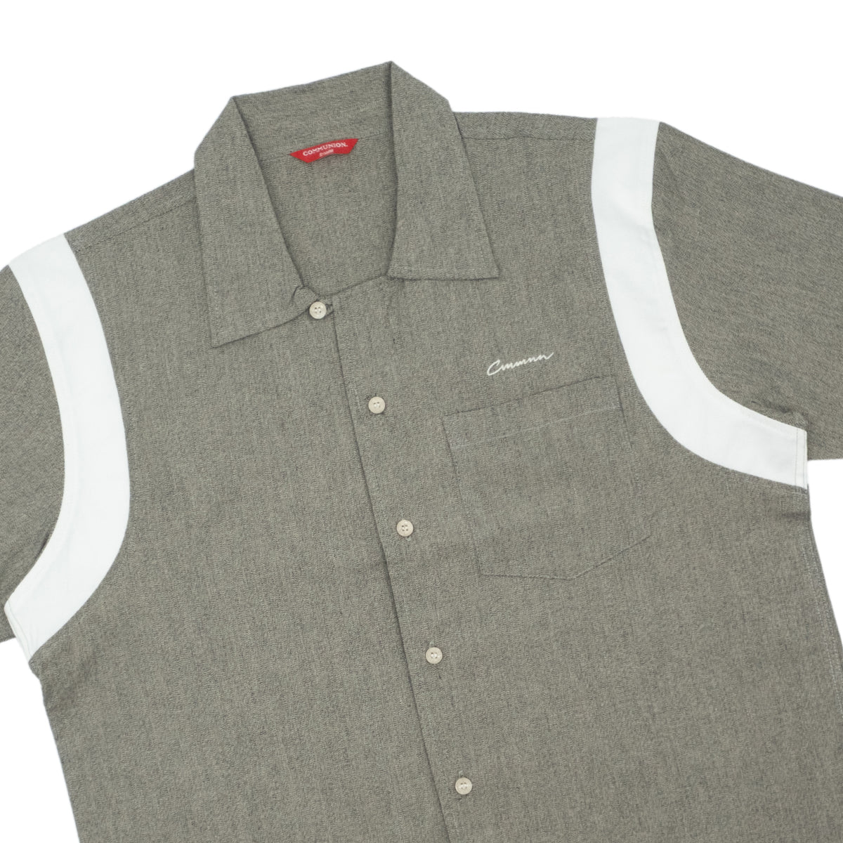 JASPER SHORT SLEEVE SHIRT (GREY)