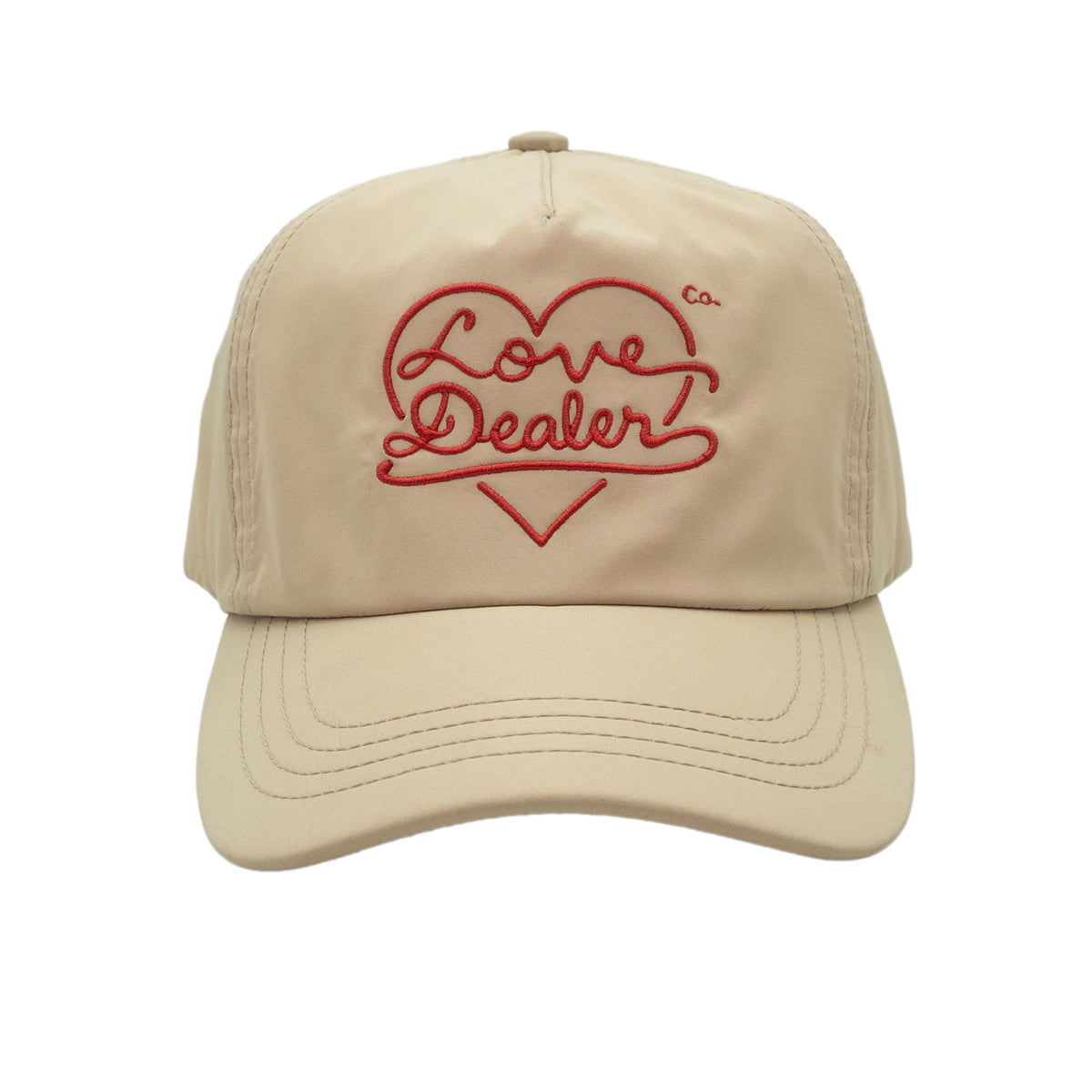 LOVE DEALER SNAPBACK (KHAKI)