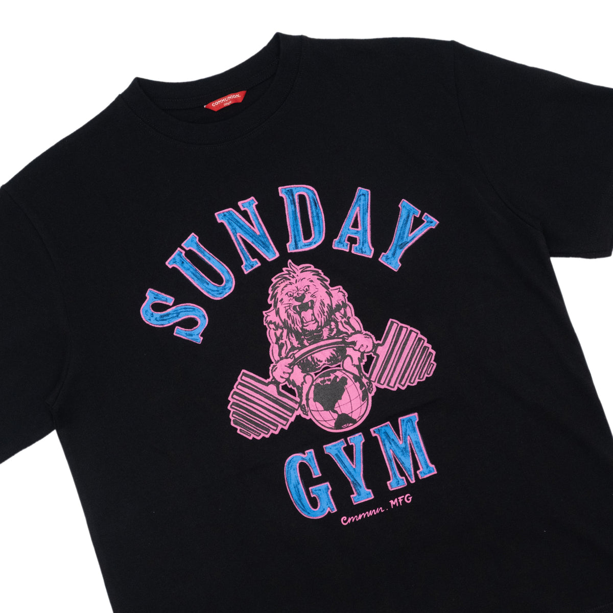 SUNDAY GYM TEE (BLACK)