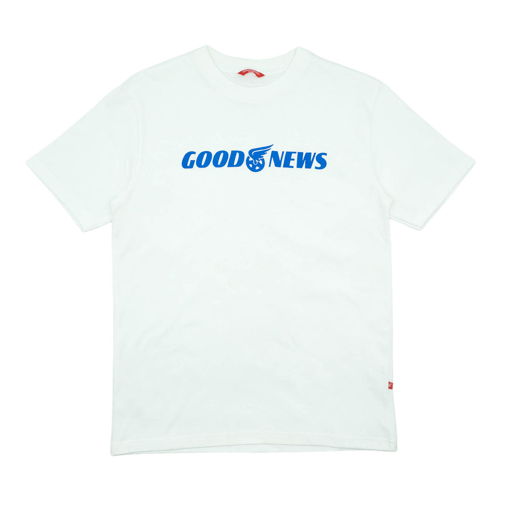 GOOD NEWS TIER TEE (WHITE)