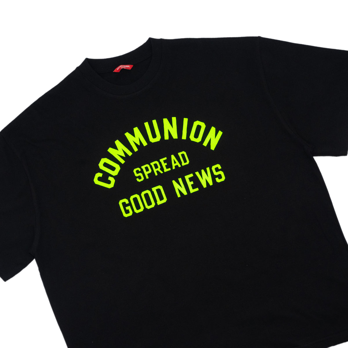UNIVERSITY TEE (BLACK-GREEN)