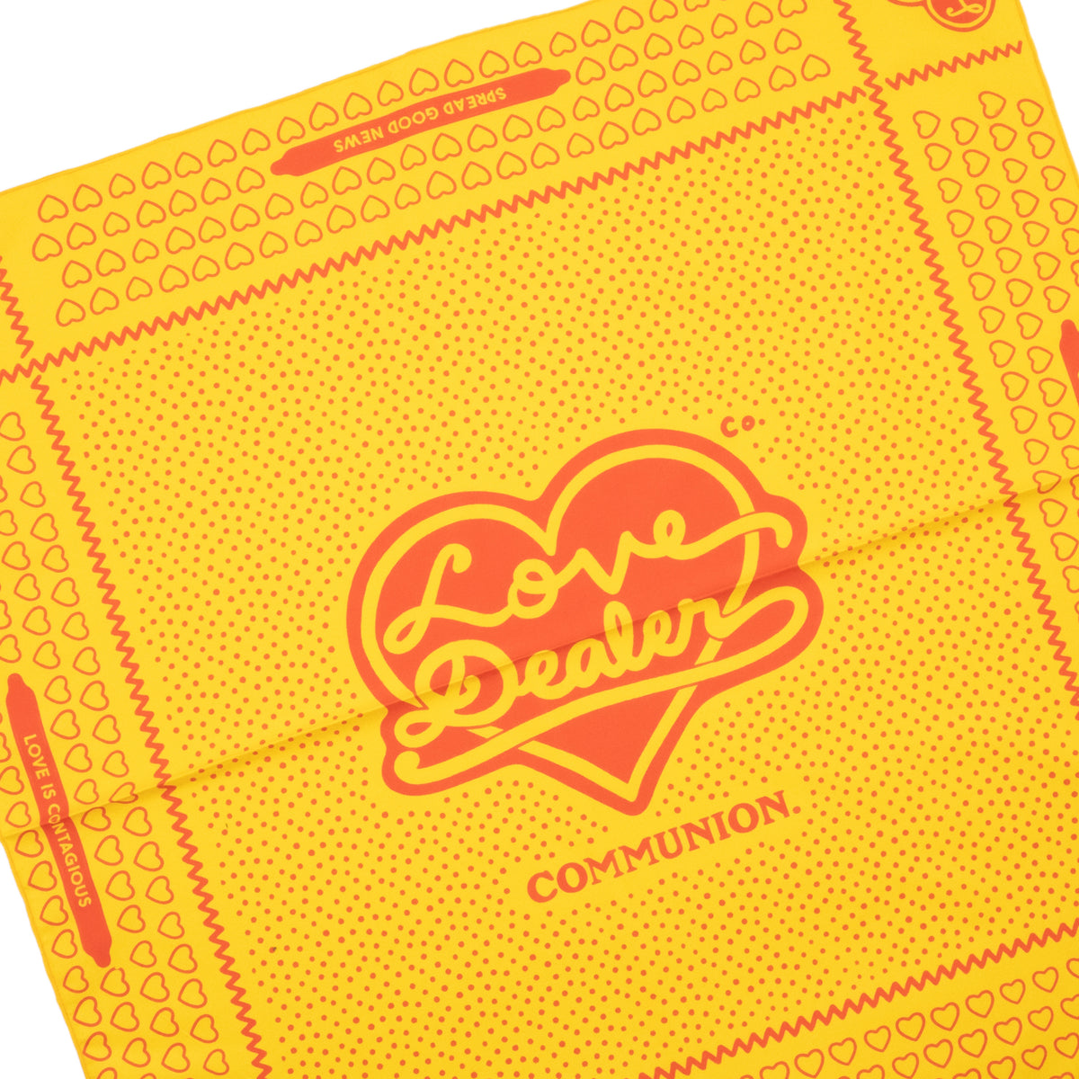 LOVE DEALER BANDANA (YELLOW)