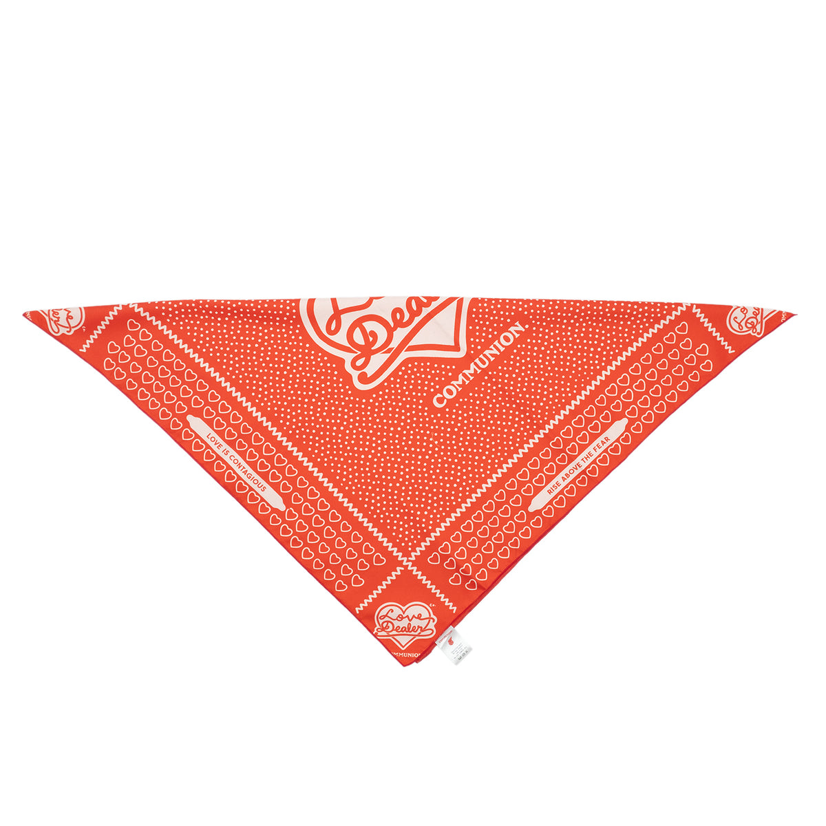 LOVE DEALER BANDANA (RED)