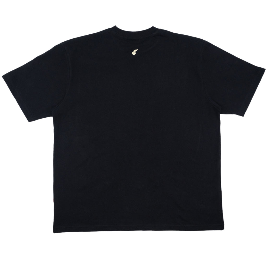 UNIVERSITY TEE (BLACK-WHITE)