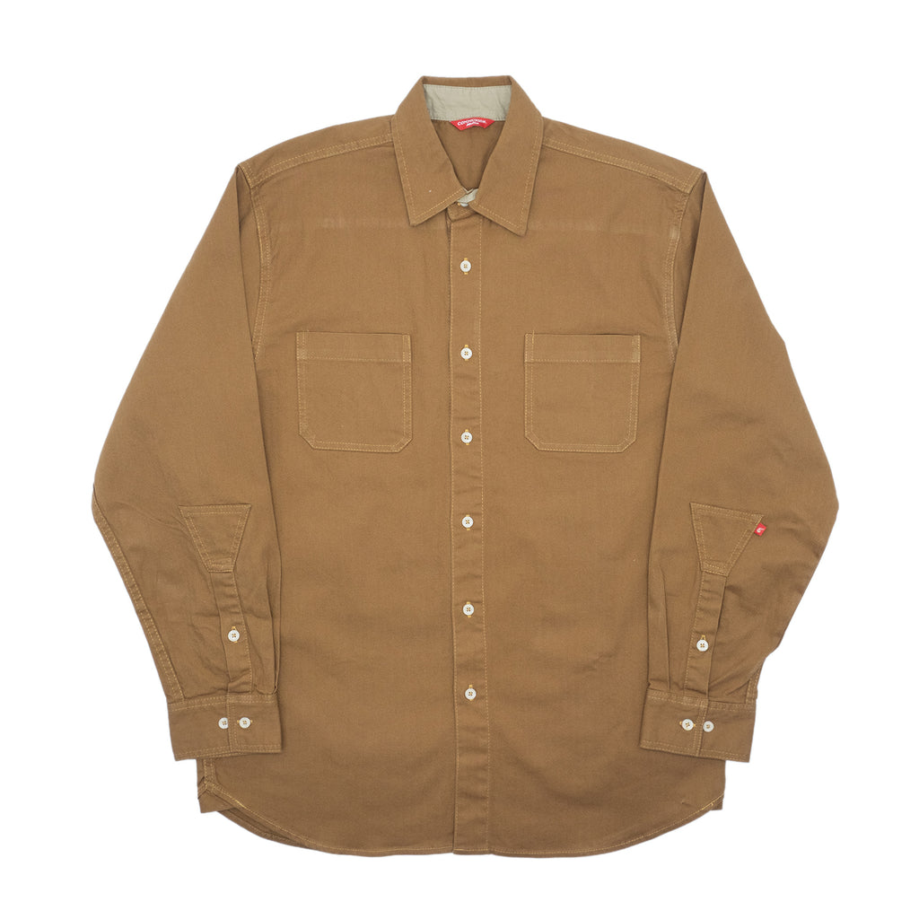 POWEL LONGSLEEVE SHIRT (BROWN)