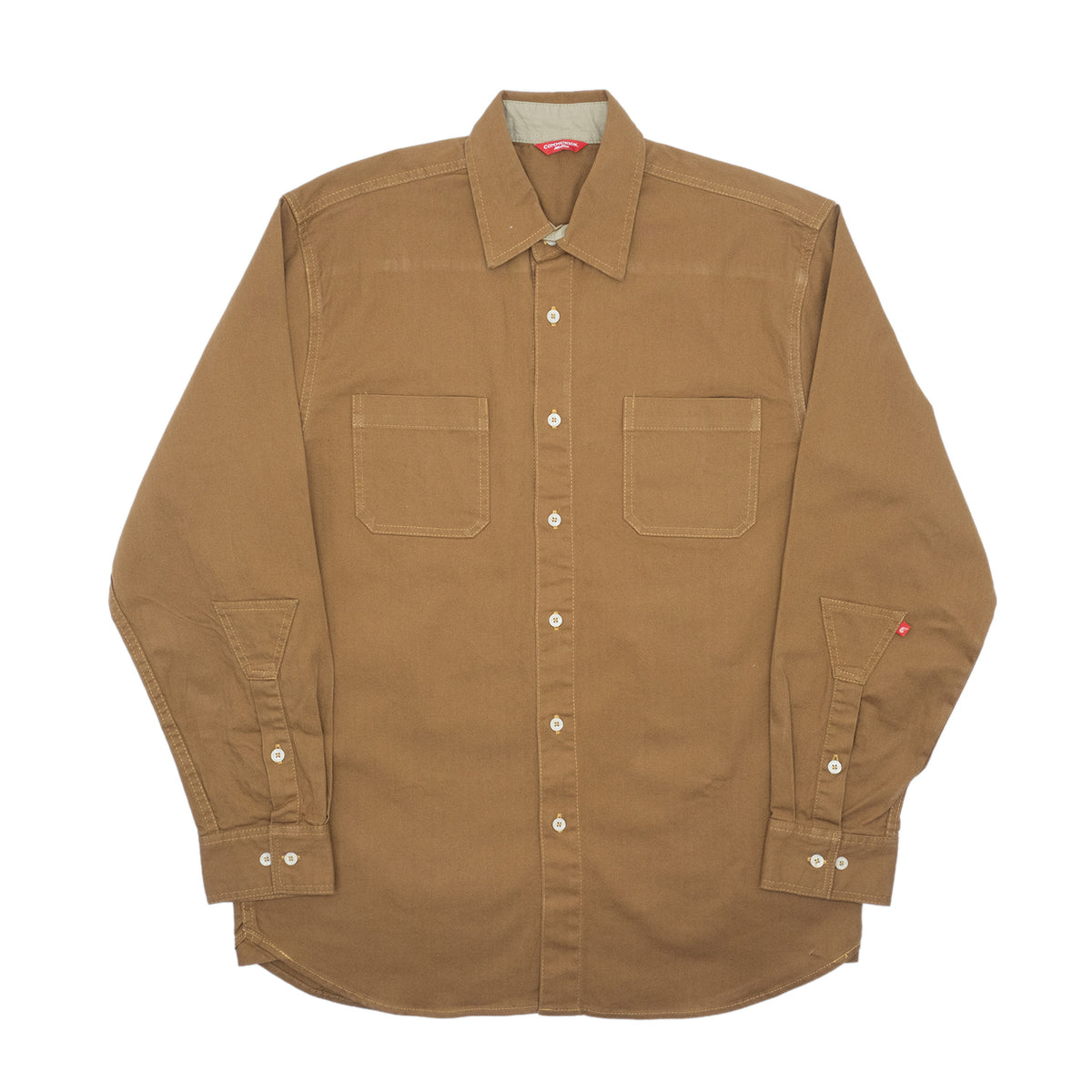 POWEL LONGSLEEVE SHIRT (BROWN)