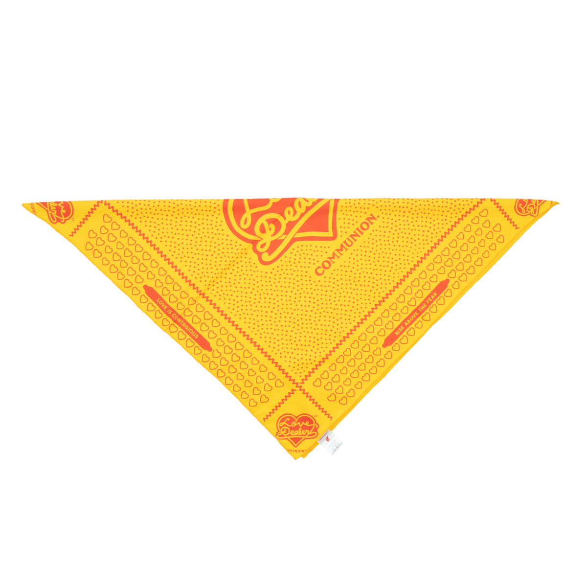 LOVE DEALER BANDANA (YELLOW)
