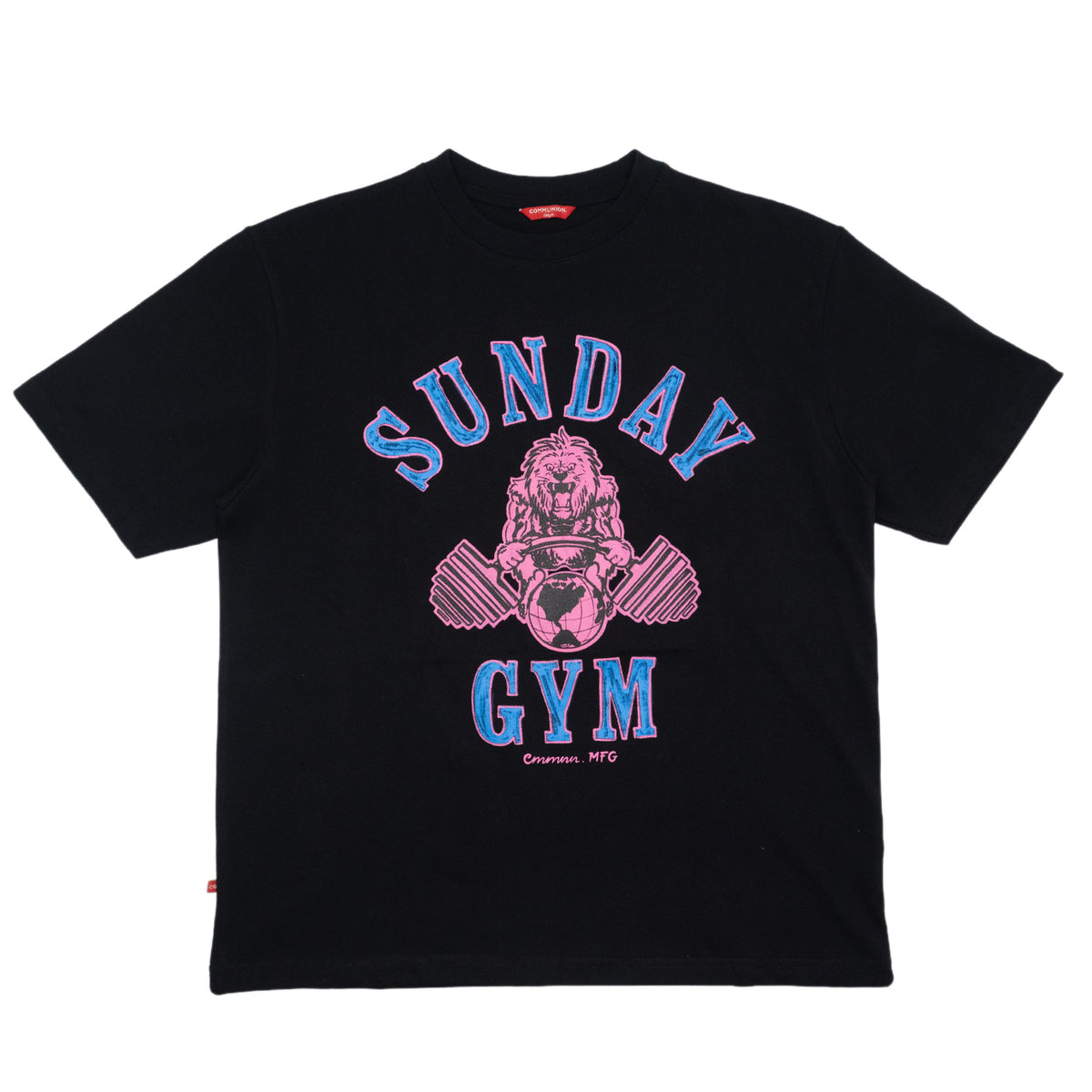SUNDAY GYM TEE (BLACK)
