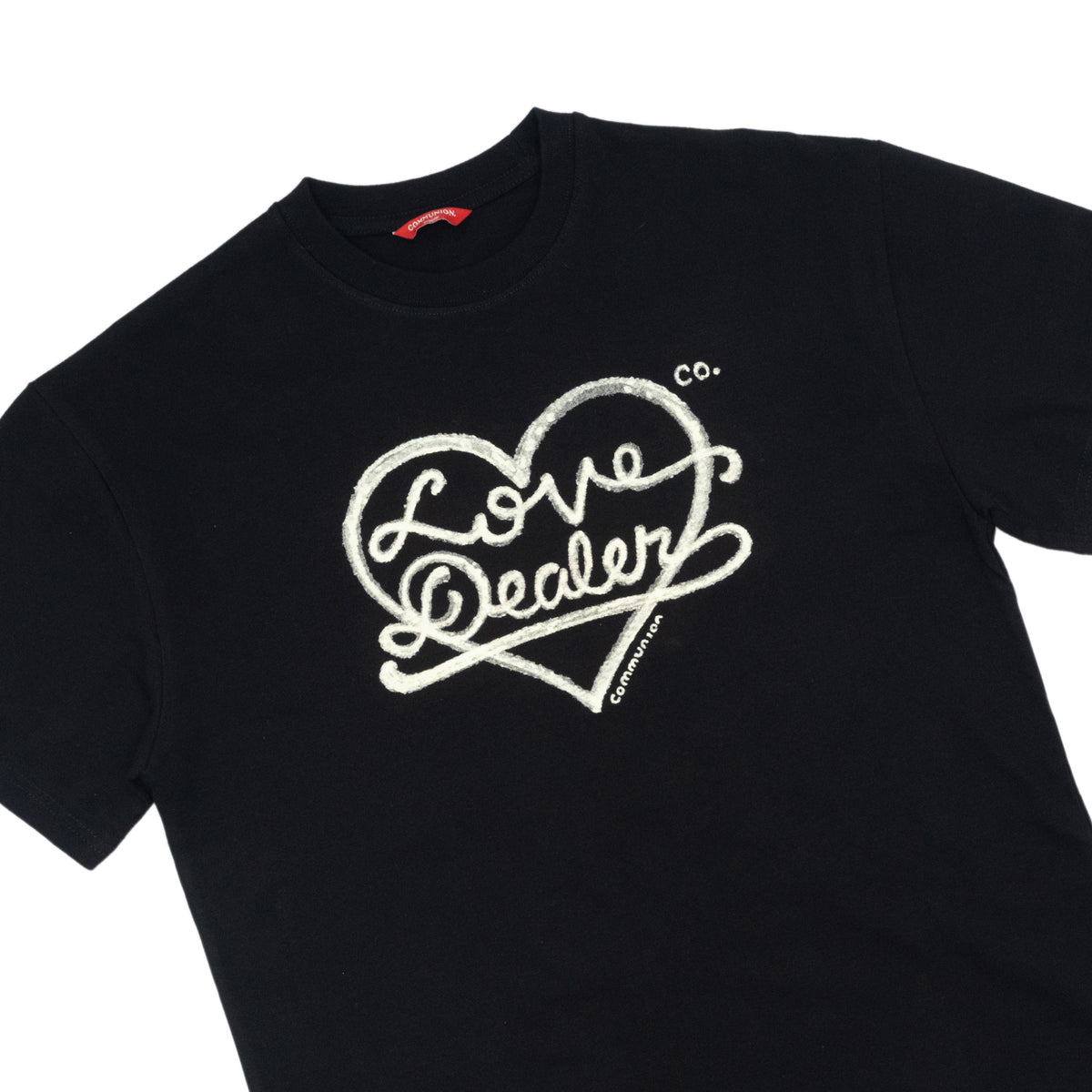 LOVE DEALER TEE (BLACK-WHITE)