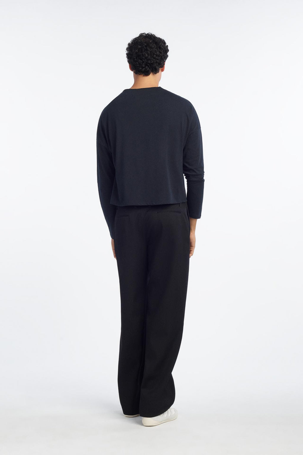 Cropped Long Sleeve T-Shirt