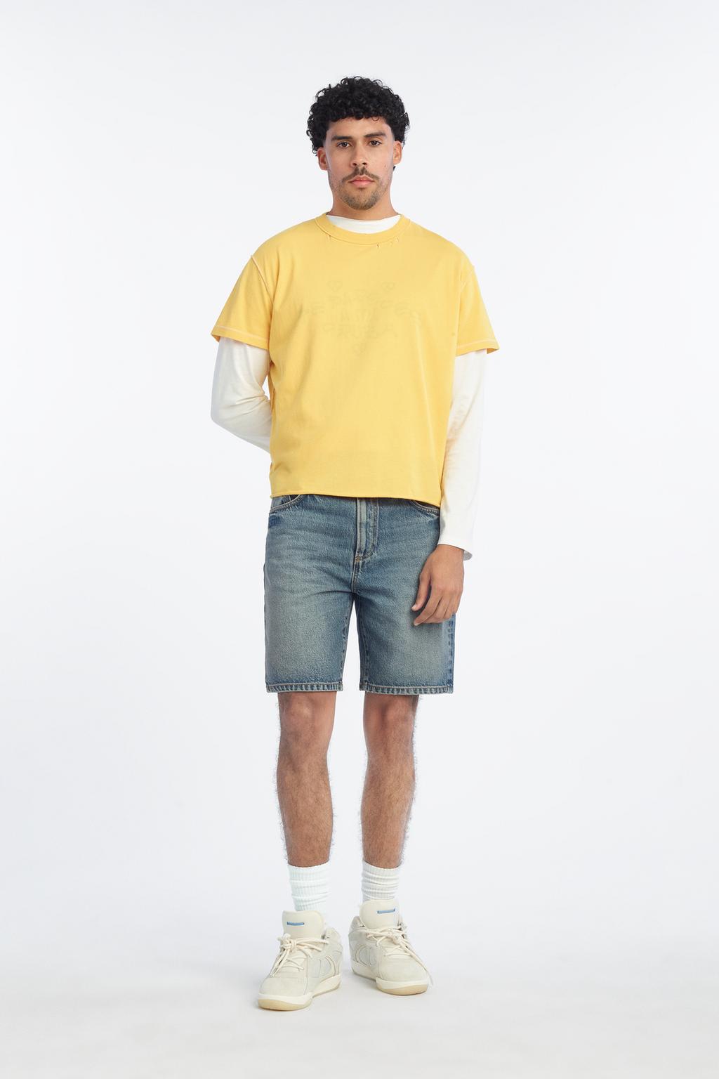 Crush Faded Text T-Shirt