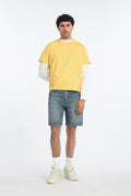 Crush Faded Text T-Shirt