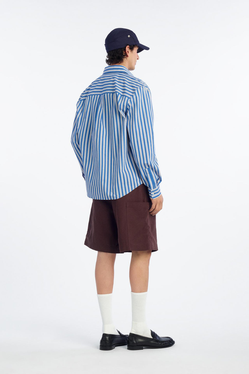 Relaxed Fit Striped Shirt