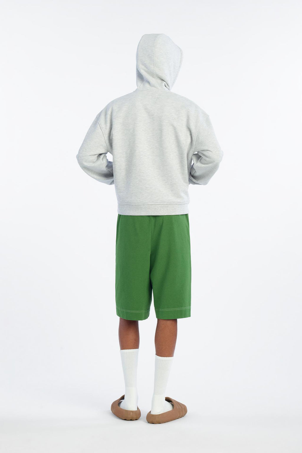 Wide-Leg Bermuda Shorts
