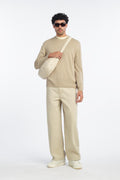 Relaxed Fit Linen Jumper